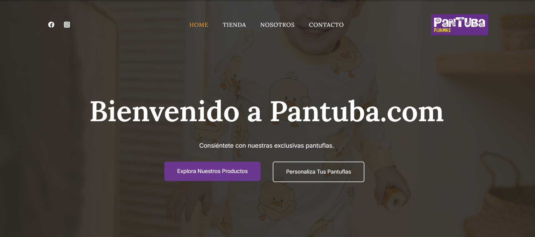 Sitio web de Pantuba
