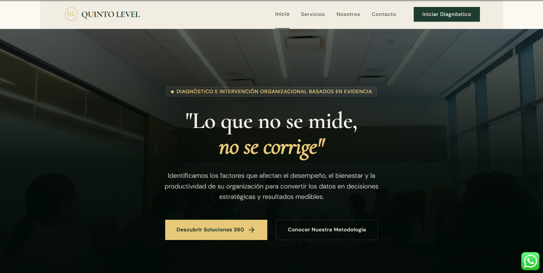 Sitio web de Quinto Level